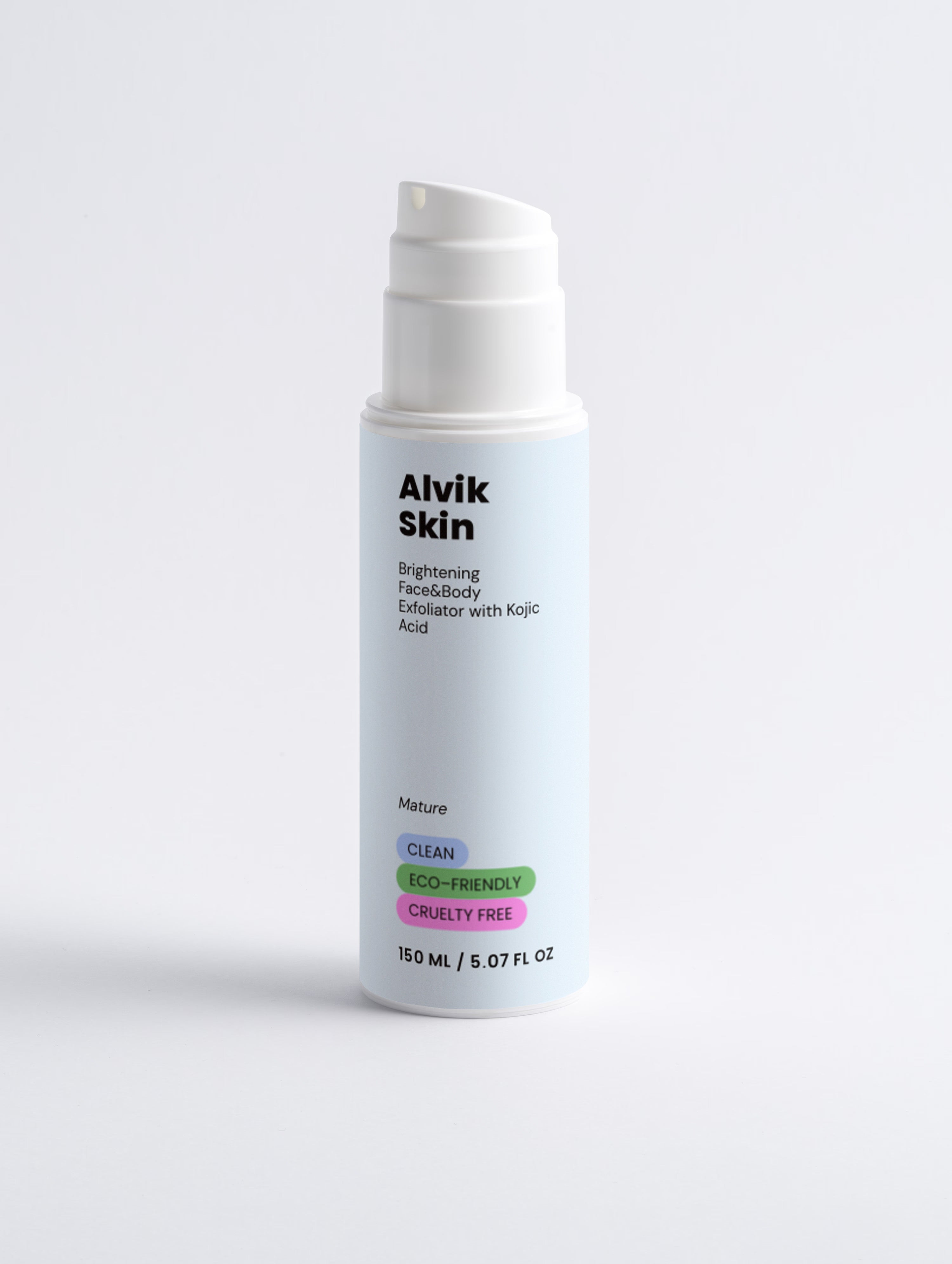 Brightening Face&Body Exfoliator with Kojic Acid