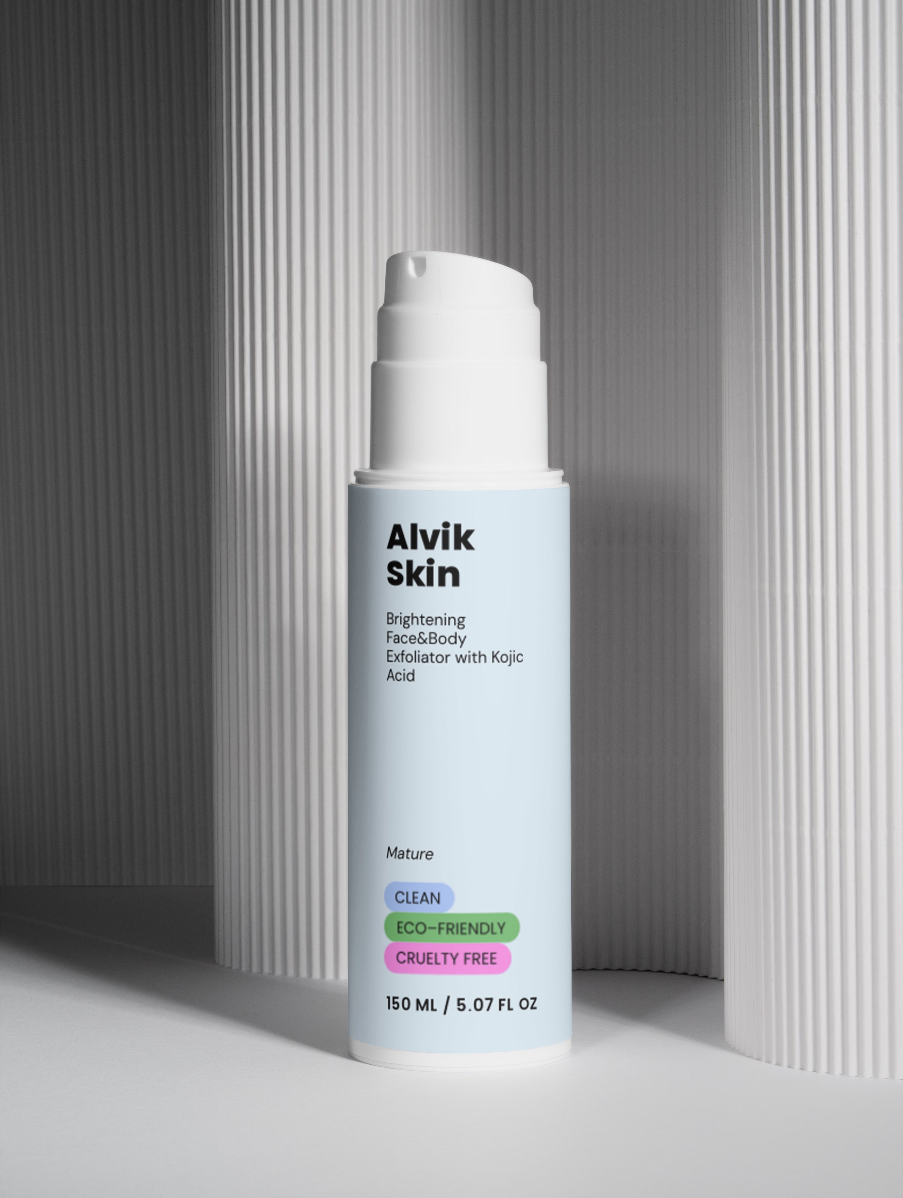 Brightening Face&Body Exfoliator with Kojic Acid