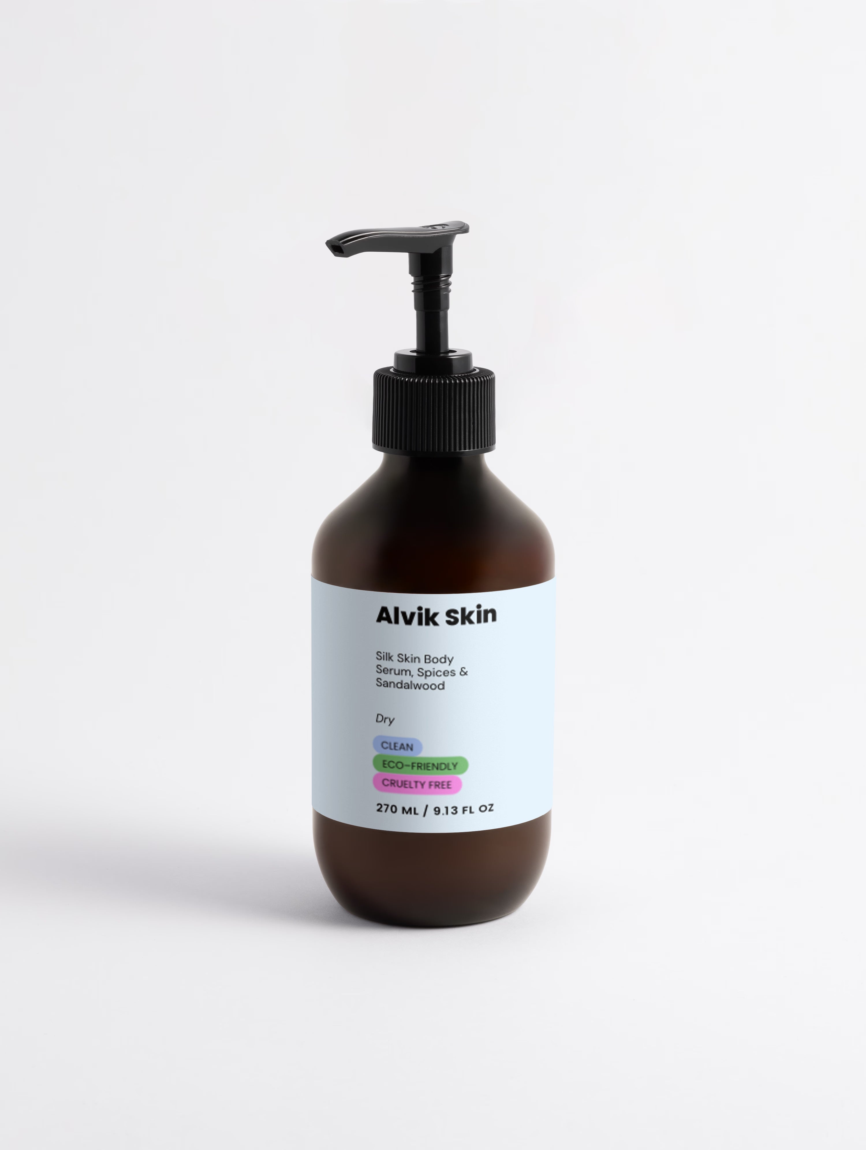 Silk Skin Body Serum, Spices & Sandalwood