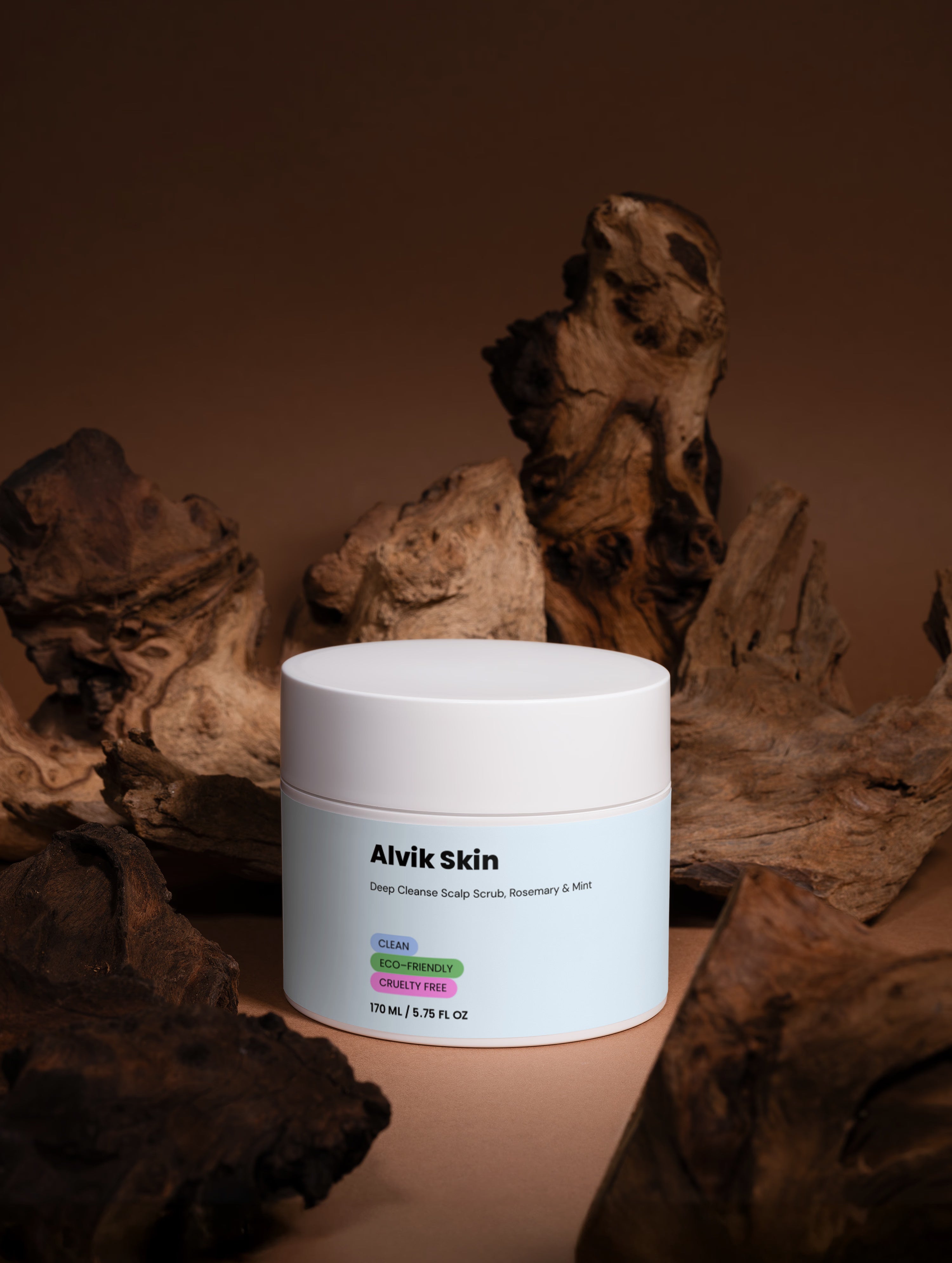 Deep Cleanse Scalp Scrub, Rosemary & Mint