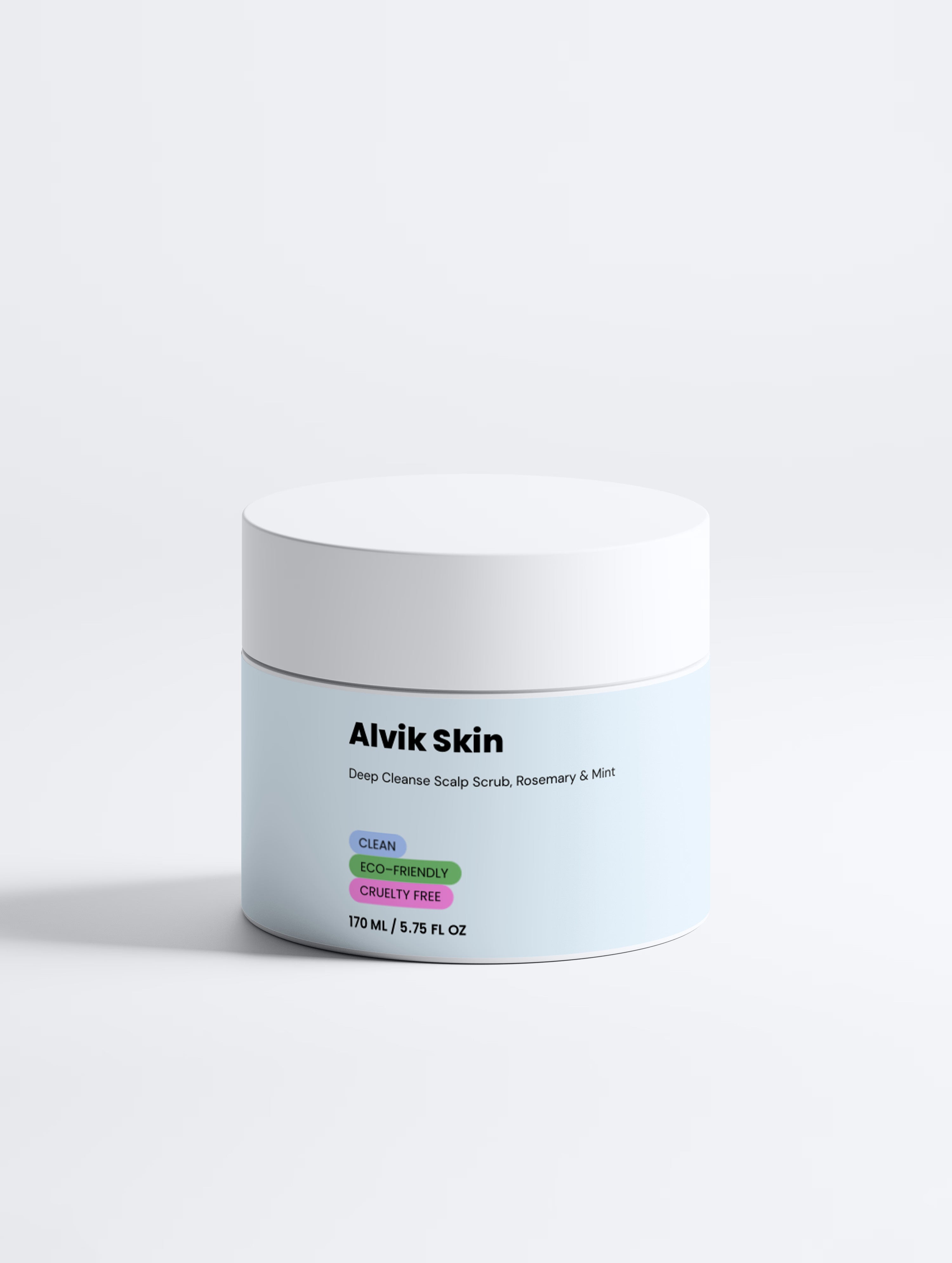 Deep Cleanse Scalp Scrub, Rosemary & Mint
